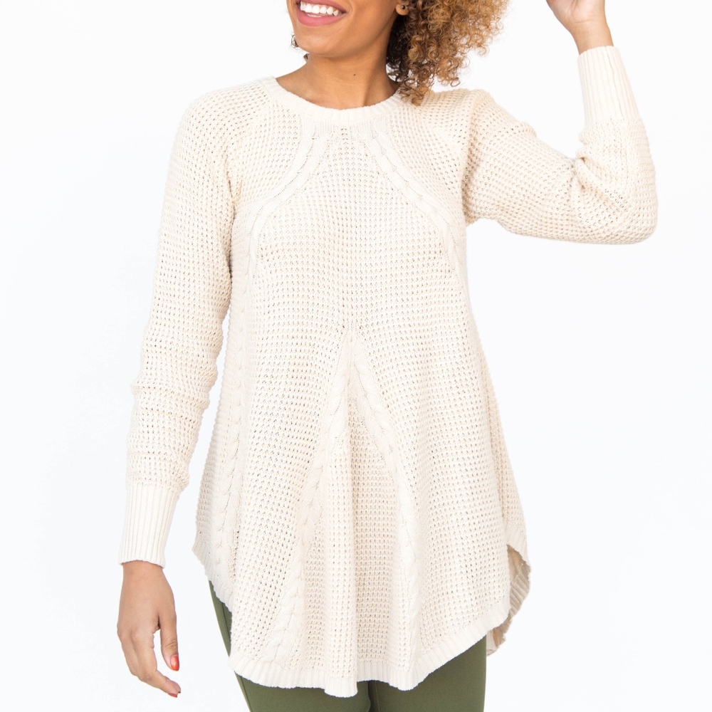 Agnes & Dora Cable Knit Sweater